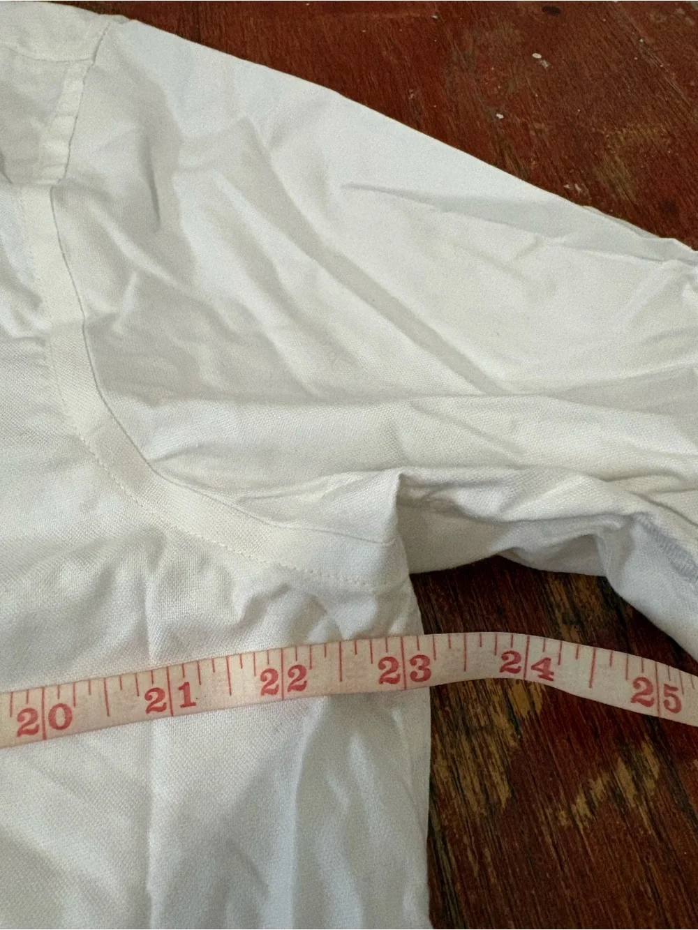Banana Republic White Long-Sleeve Dress Shirt